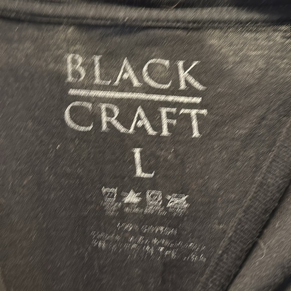 Black Craft Wrestling Graphic Tee Shirt L - Picture 2 of 6